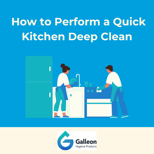 How To Perform A Quick Kitchen Deep Clean