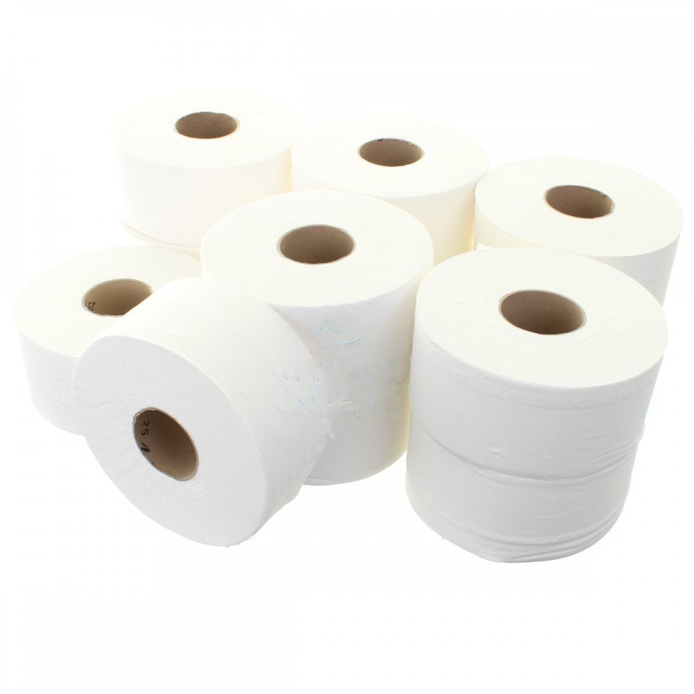 2 Ply Mini Jumbo Toilet Rolls