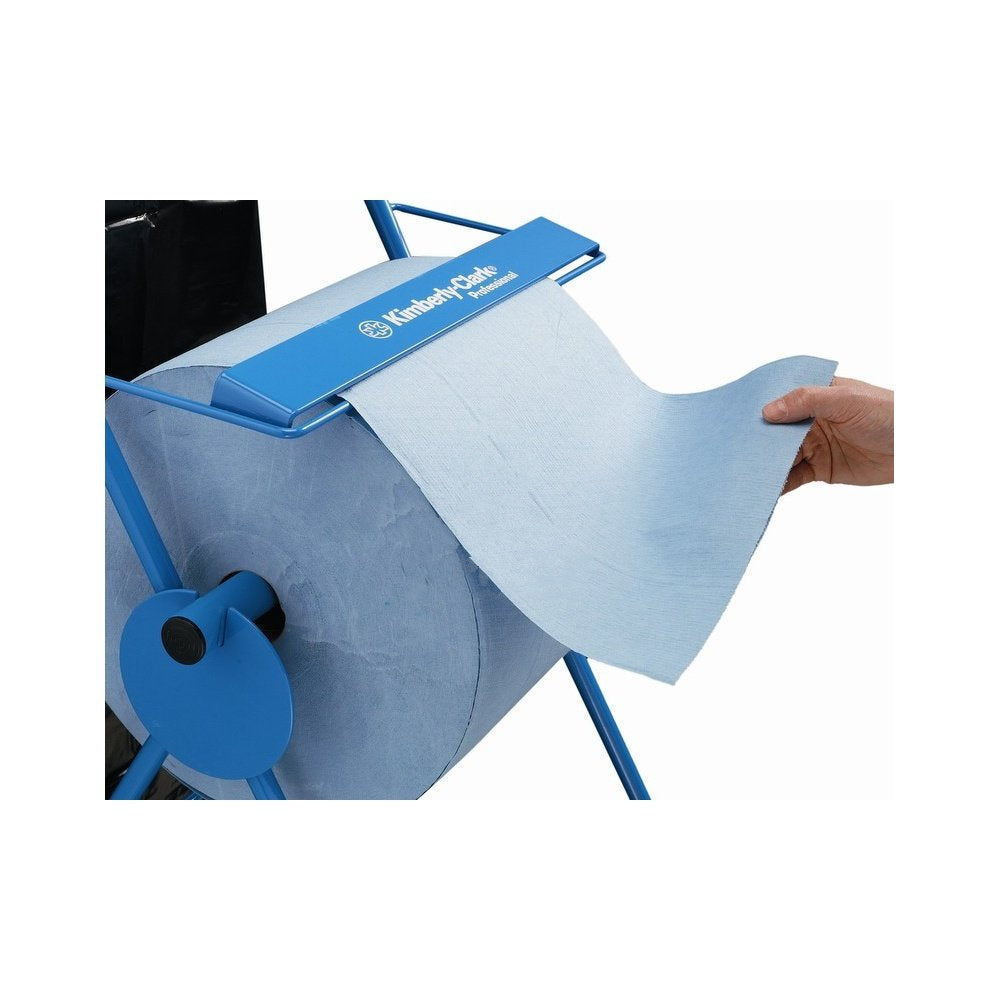 Workshop Wiper Roll Stand On Wheels