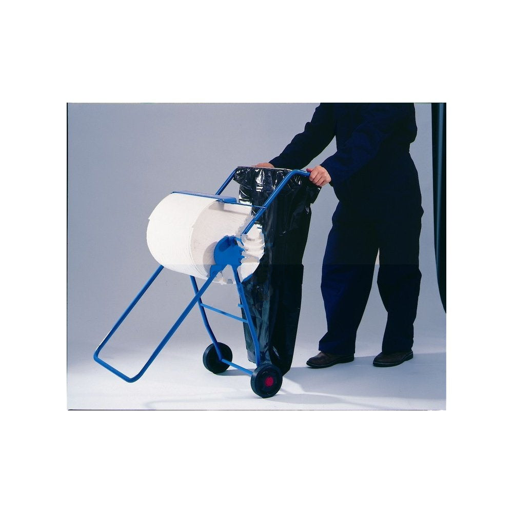 Workshop Wiper Roll Stand On Wheels