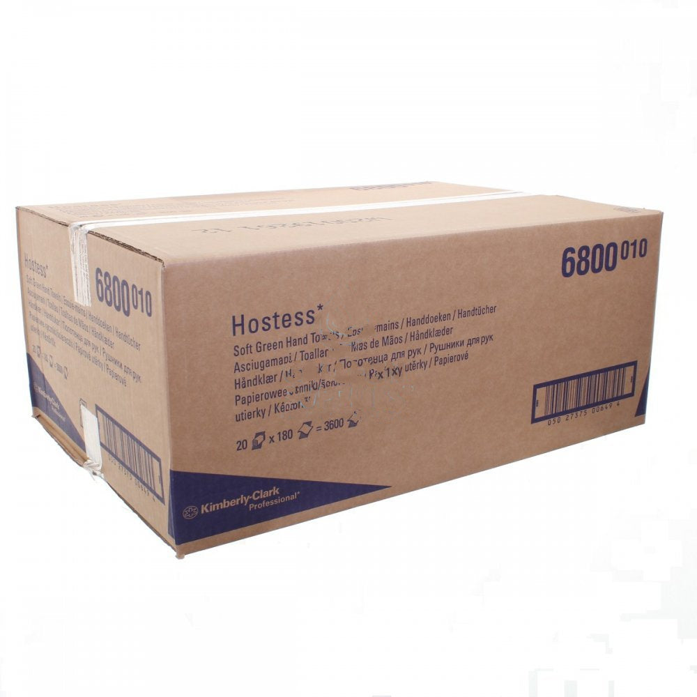 1 Ply - Green - C-Fold - Paper Hand Towels