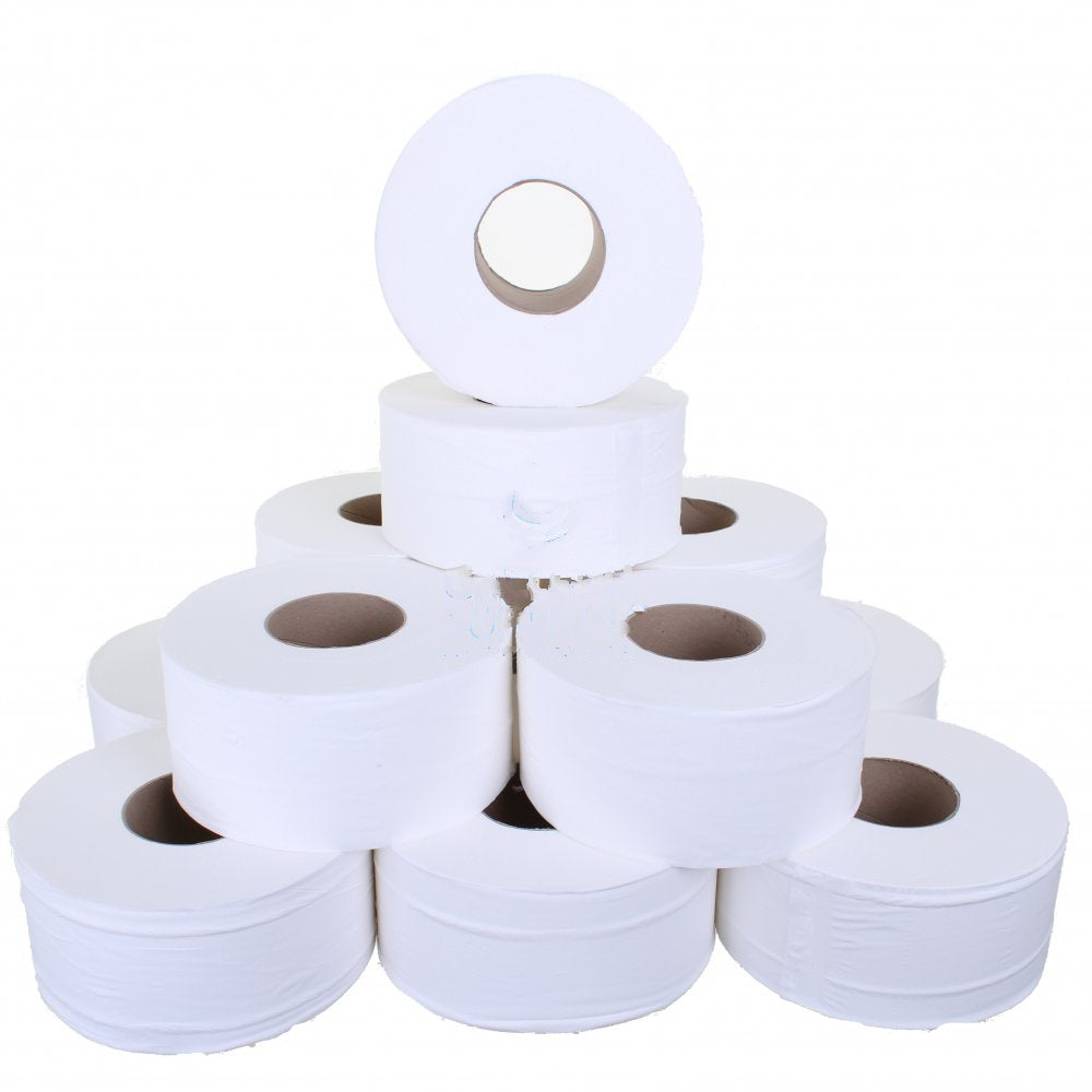 Mini Jumbo Toilet Rolls - 2 Ply - 3" Core