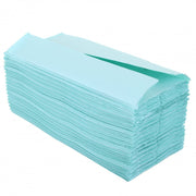 1 Ply - Green - C-Fold - Paper Hand Towels