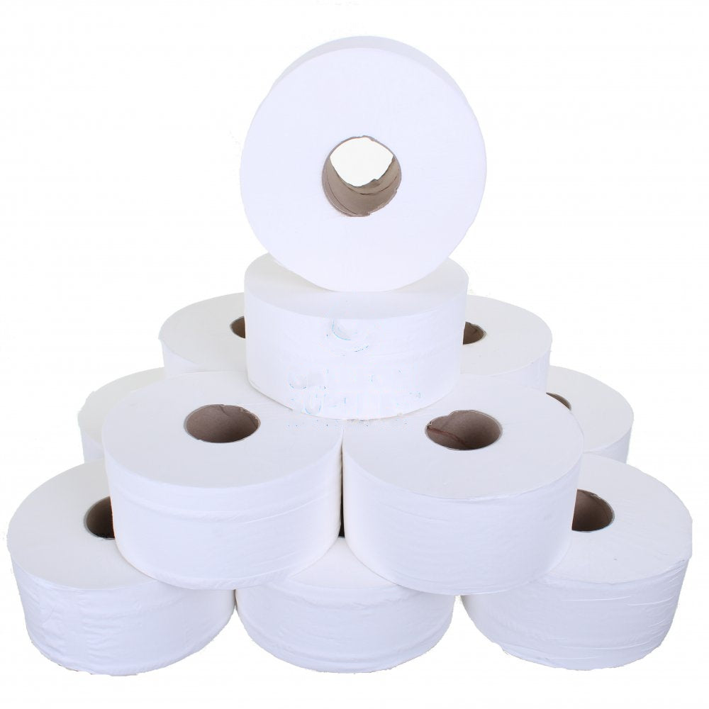2 Ply Mini Jumbo Toilet Rolls