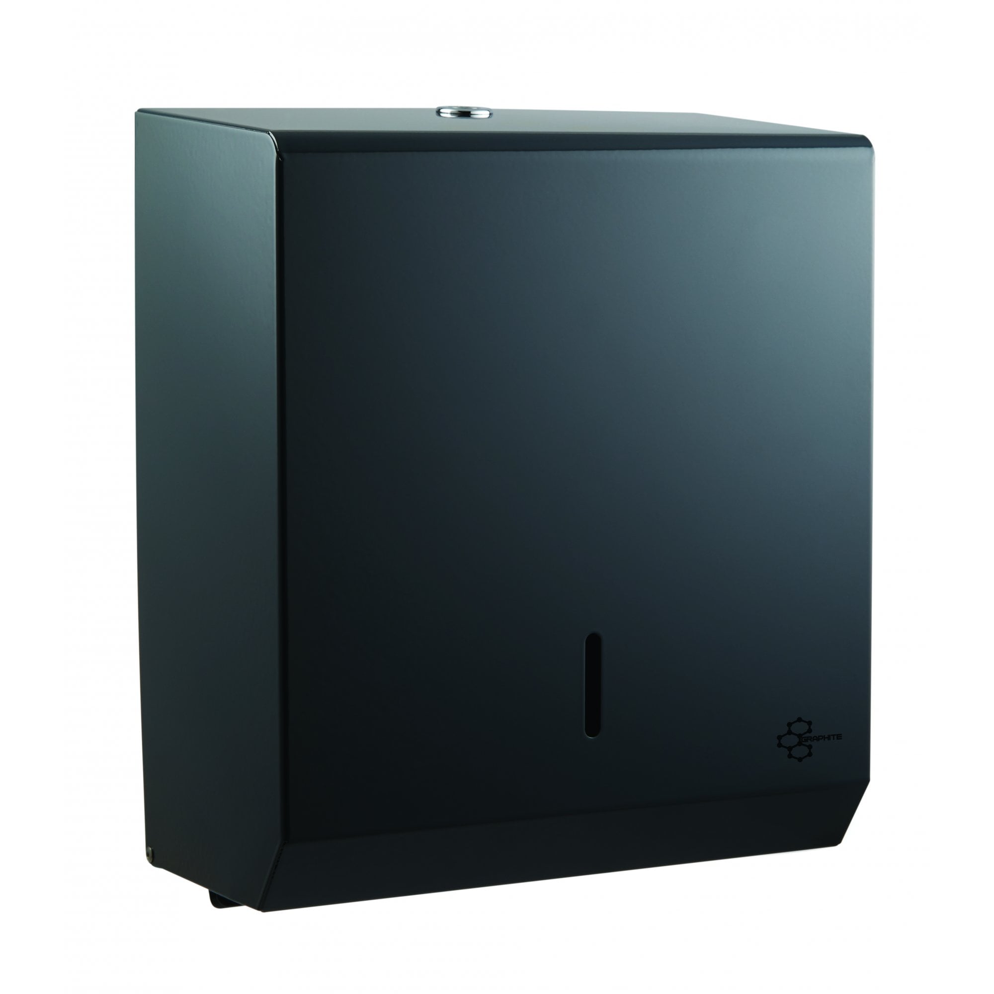 Graphite Grey Metal Paper Towel Dispenser