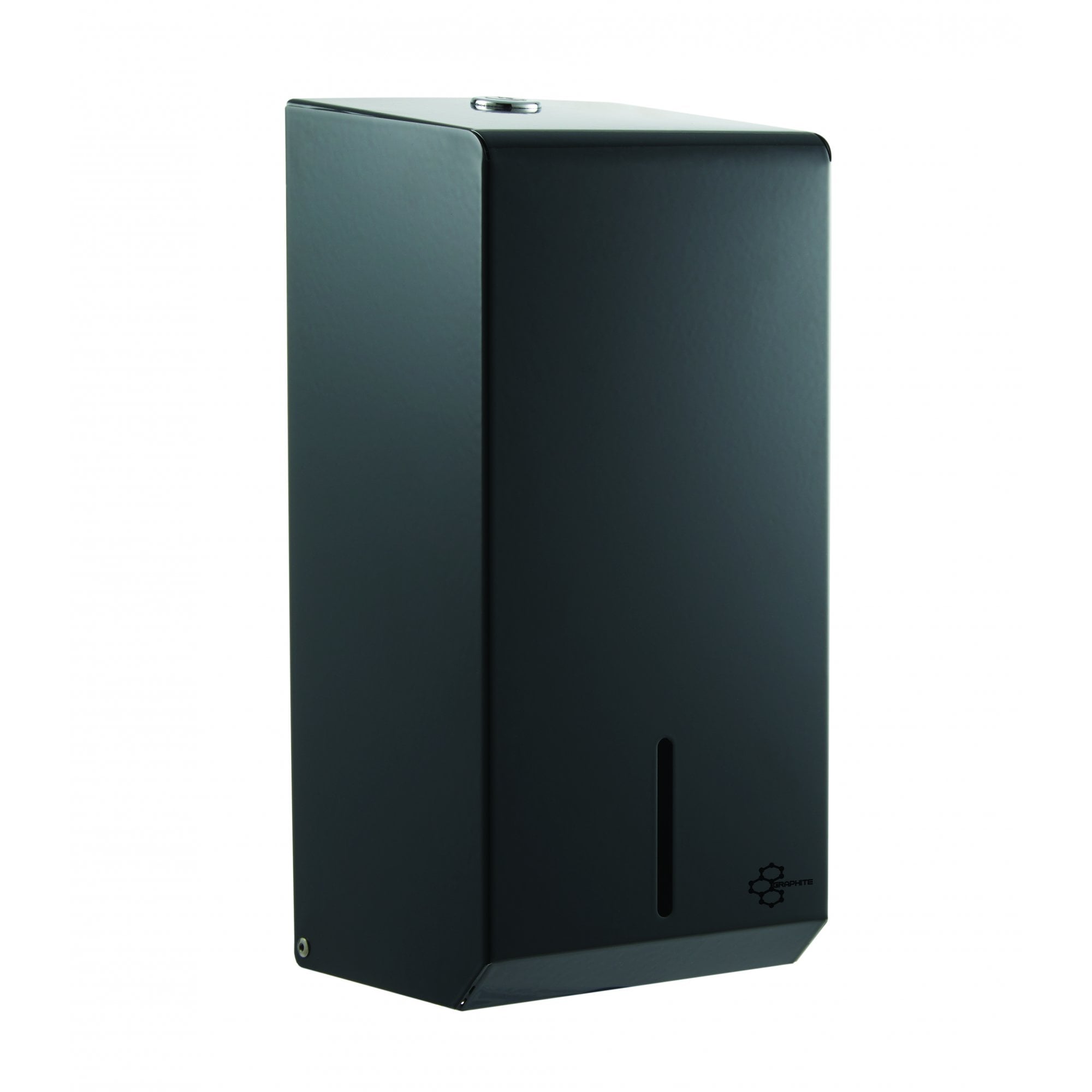 Graphite Grey Metal Bulk Pack Toilet Tissue Dispenser