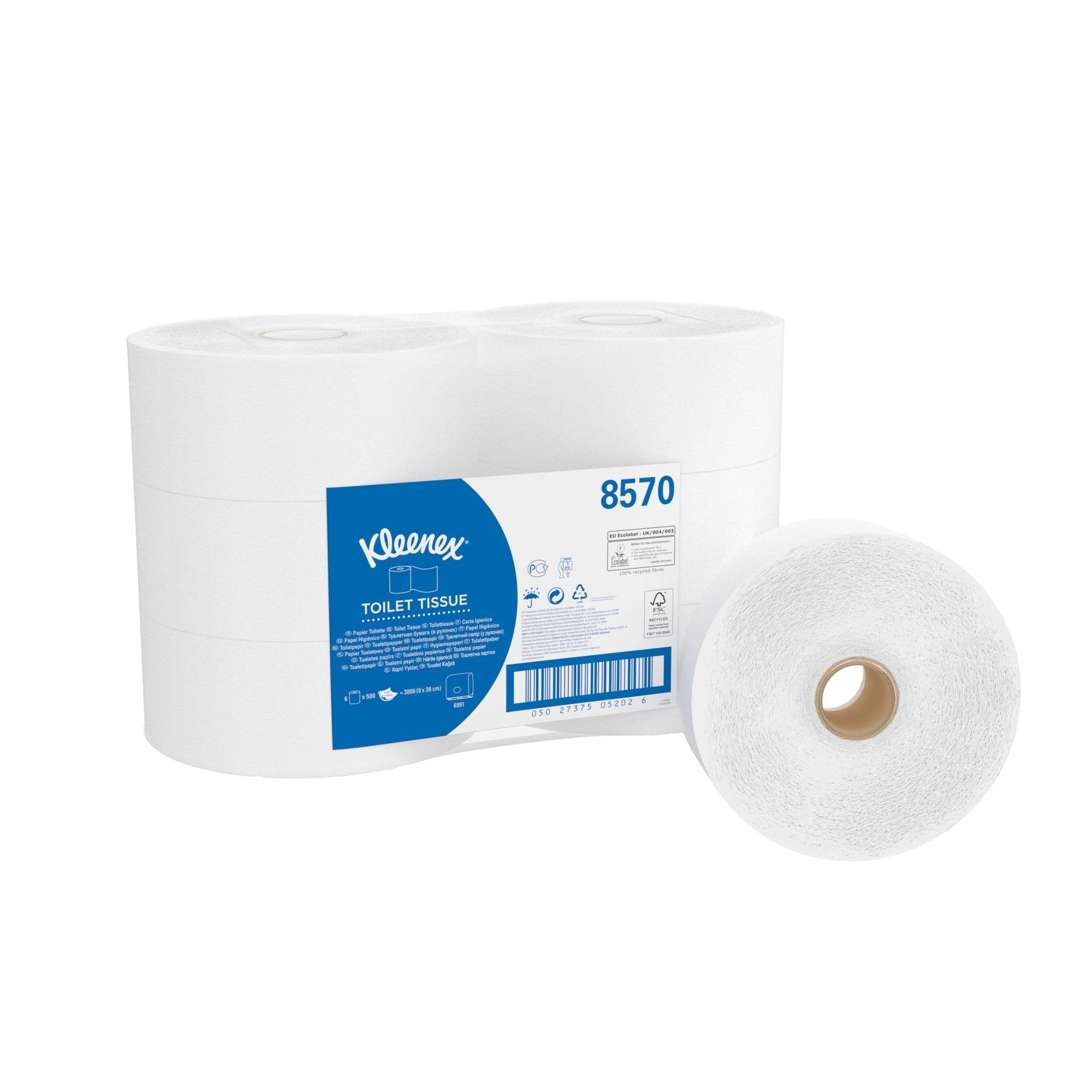 Jumbo Roll Tissue - 2 Ply