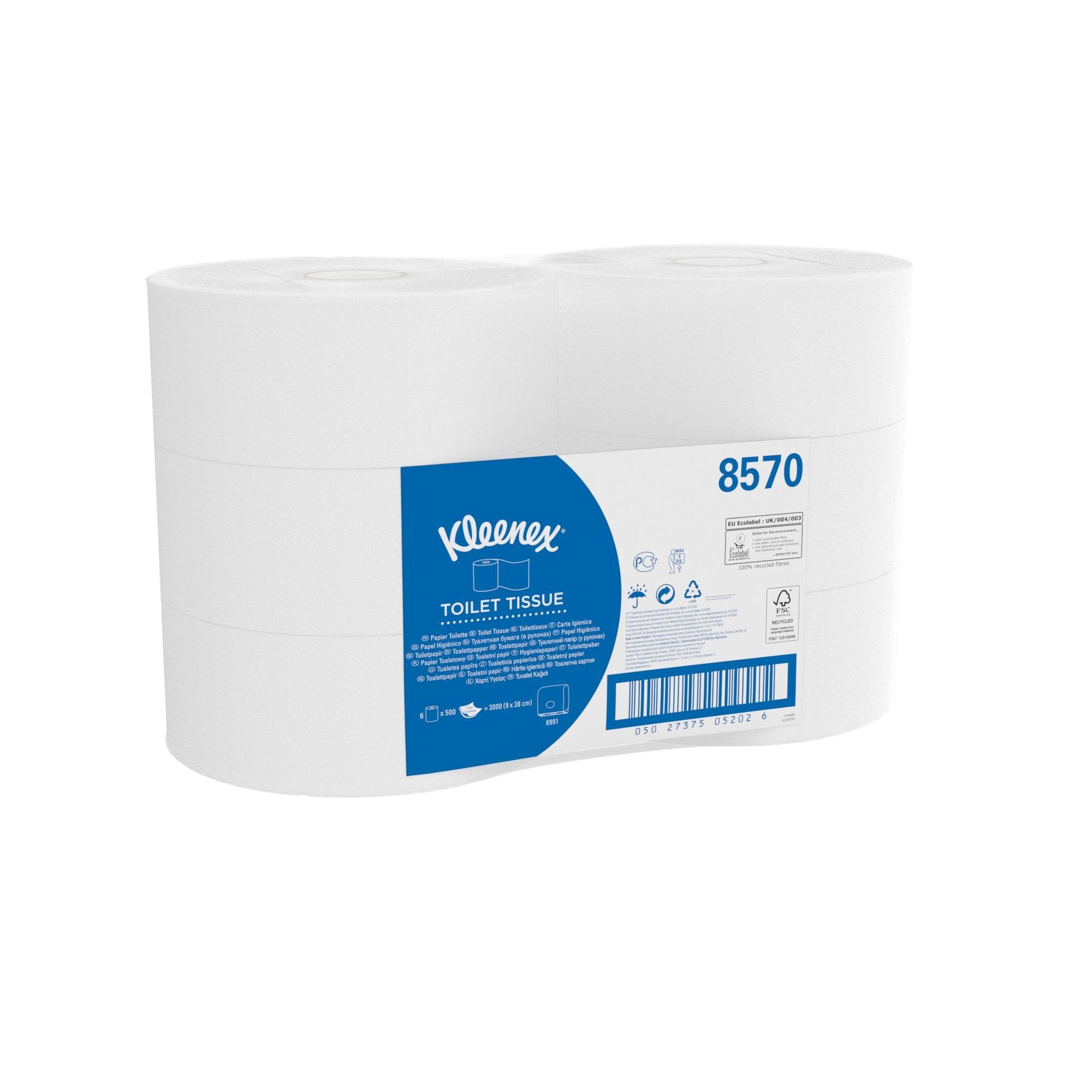Jumbo Roll Tissue - 2 Ply