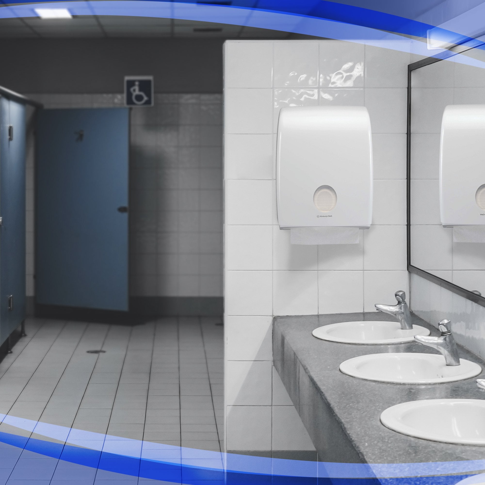 Aquarius Interleaved Paper Towel Dispenser