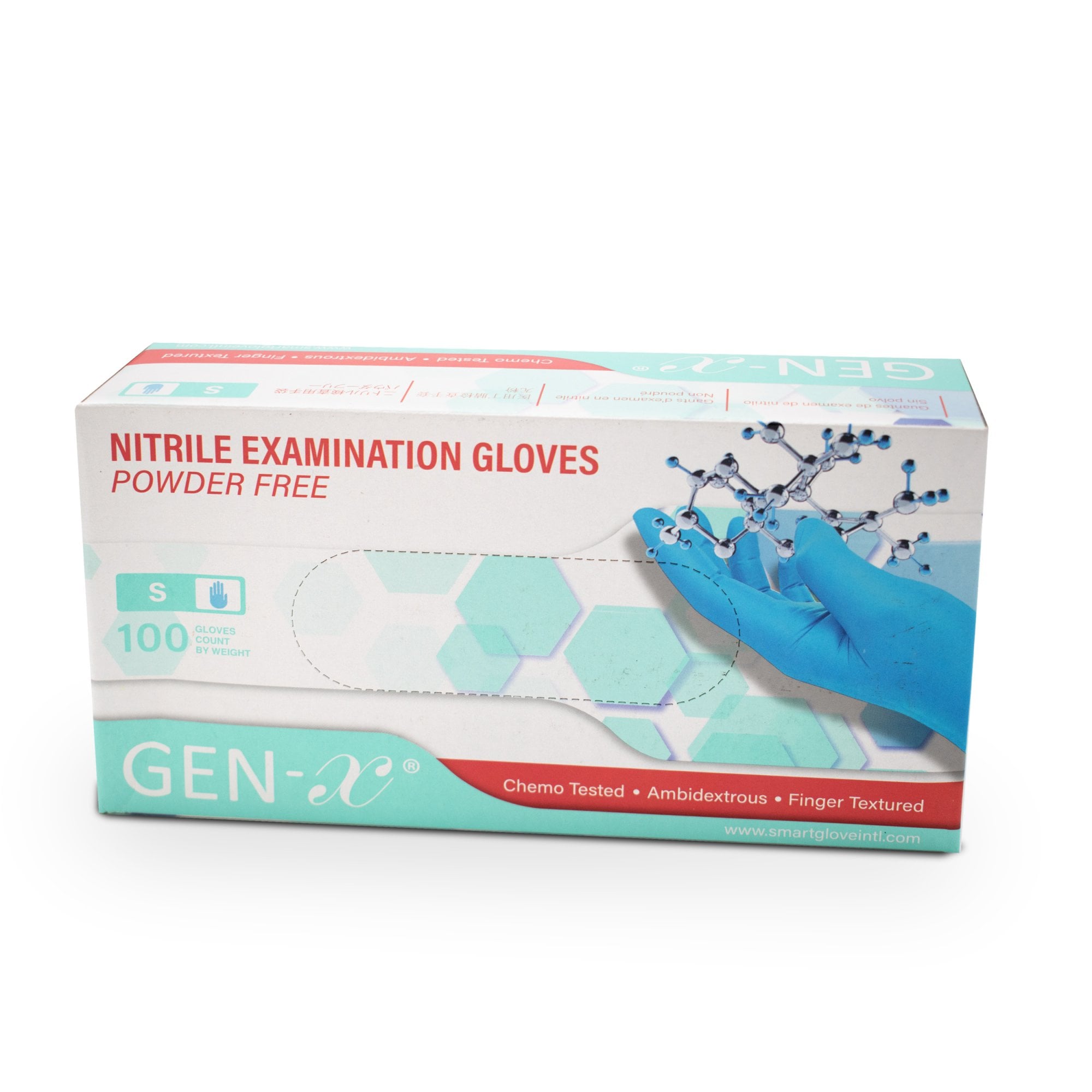 Blue Nitrile Gloves - Powder Free