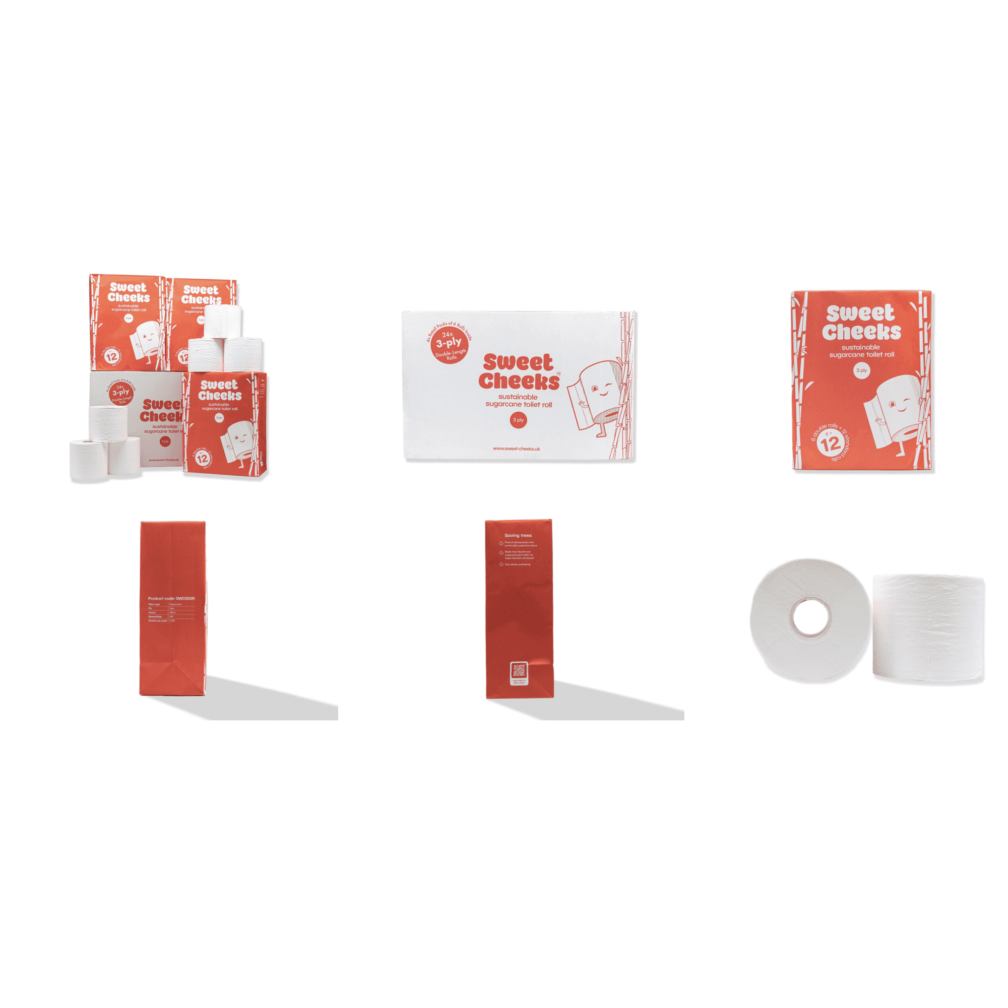 Sugarcane Toilet Paper