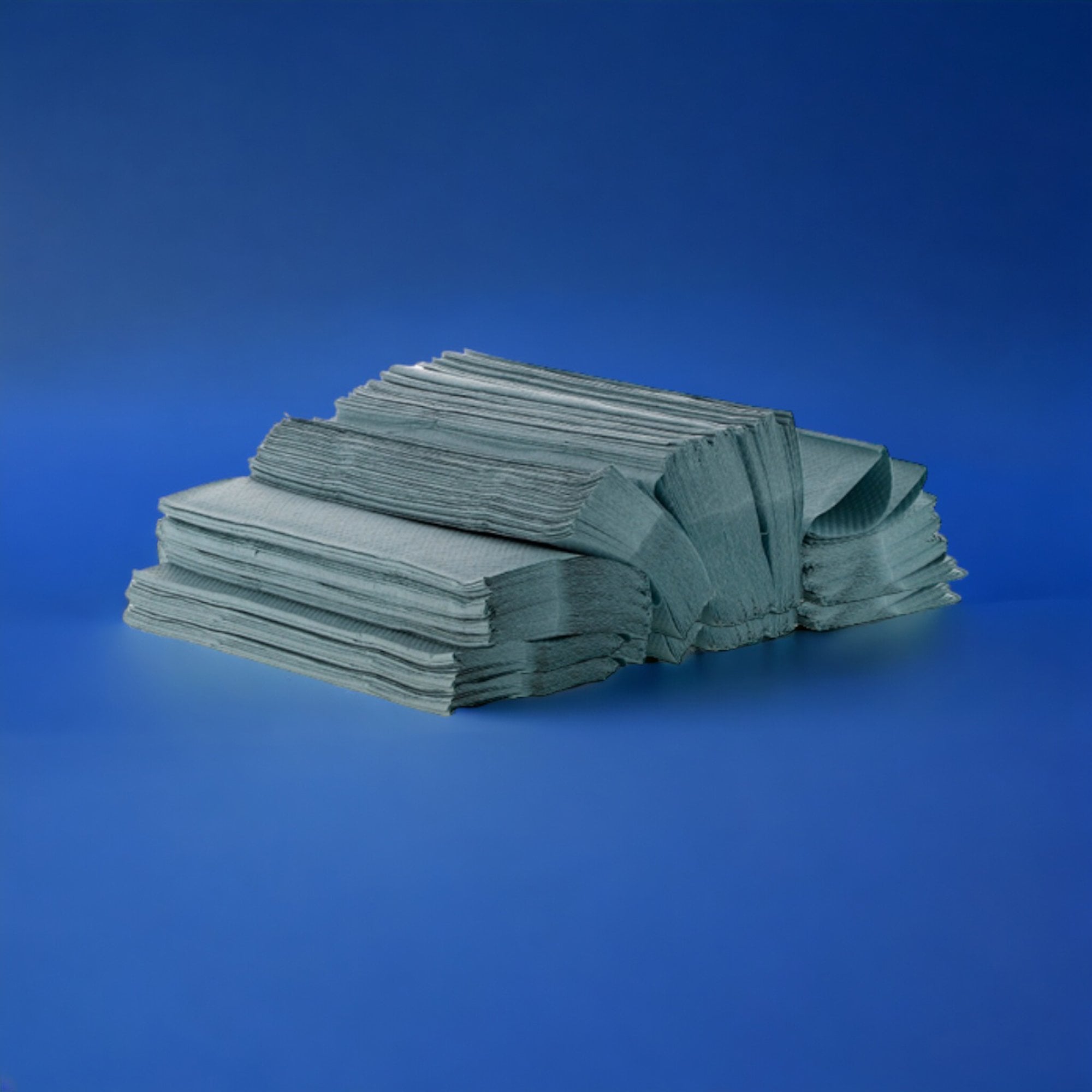 Blue - V-Fold - Paper Hand Towels | 3 Cases