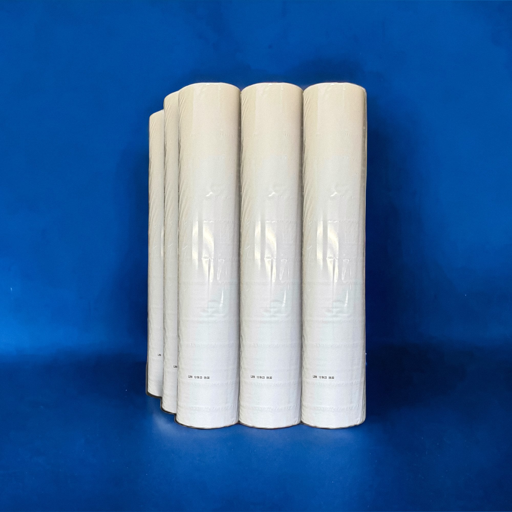 Embossed 2 Ply White Couch Rolls | 4 Cases