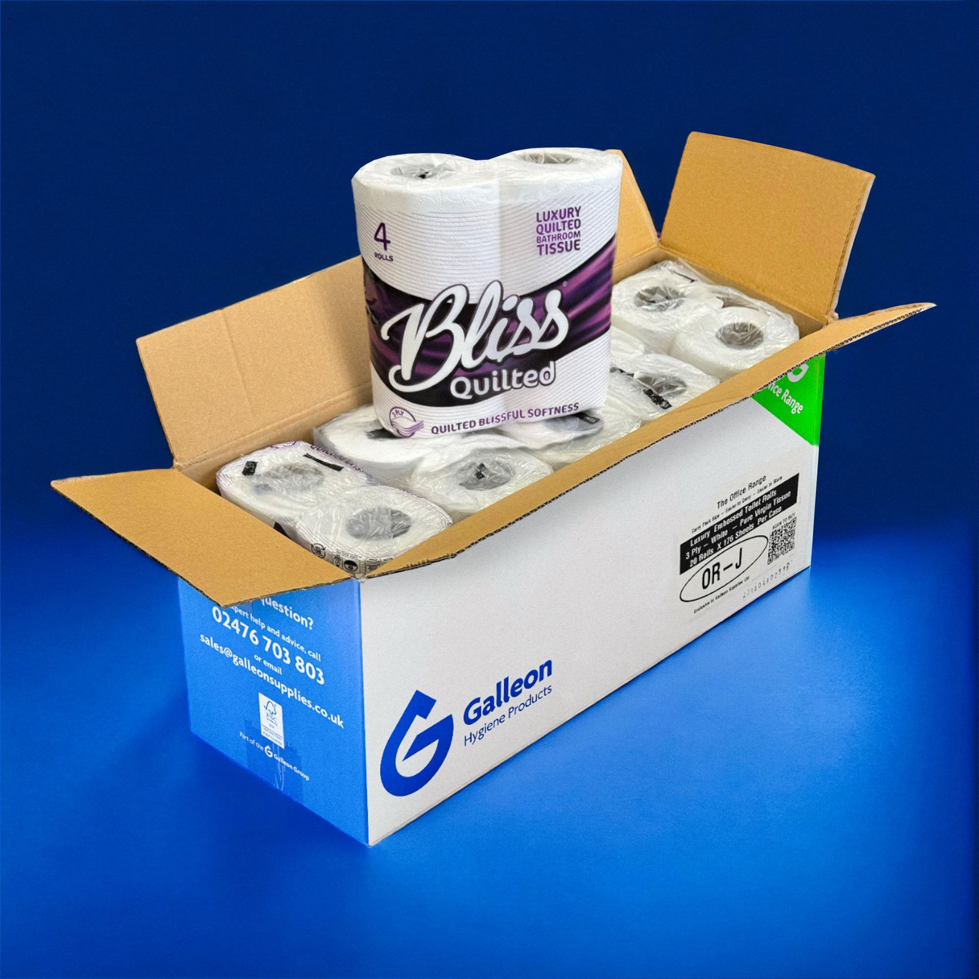 Quilted Toilet Paper - 3 ply