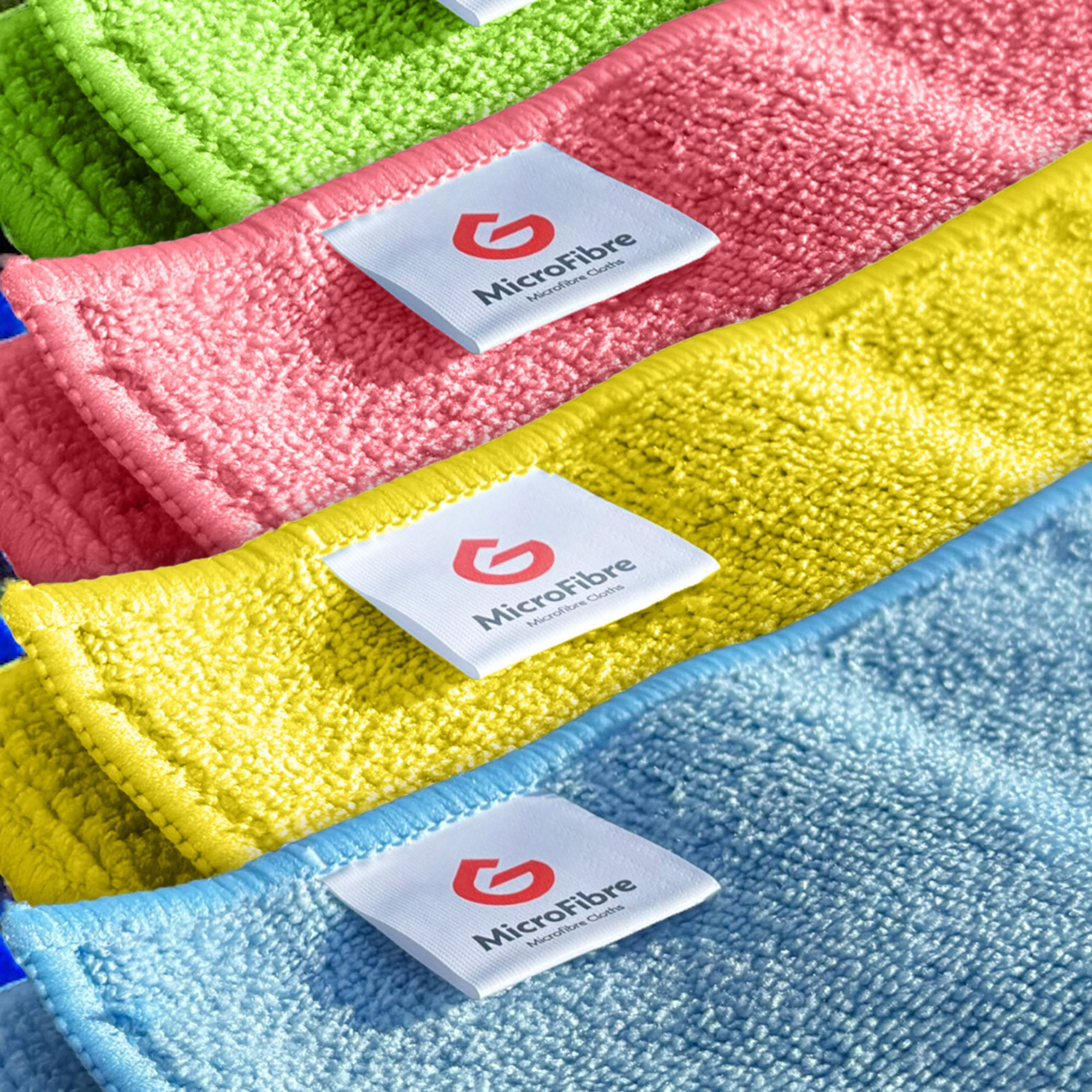 Galleon Mixed Colour Microfibre Cloths