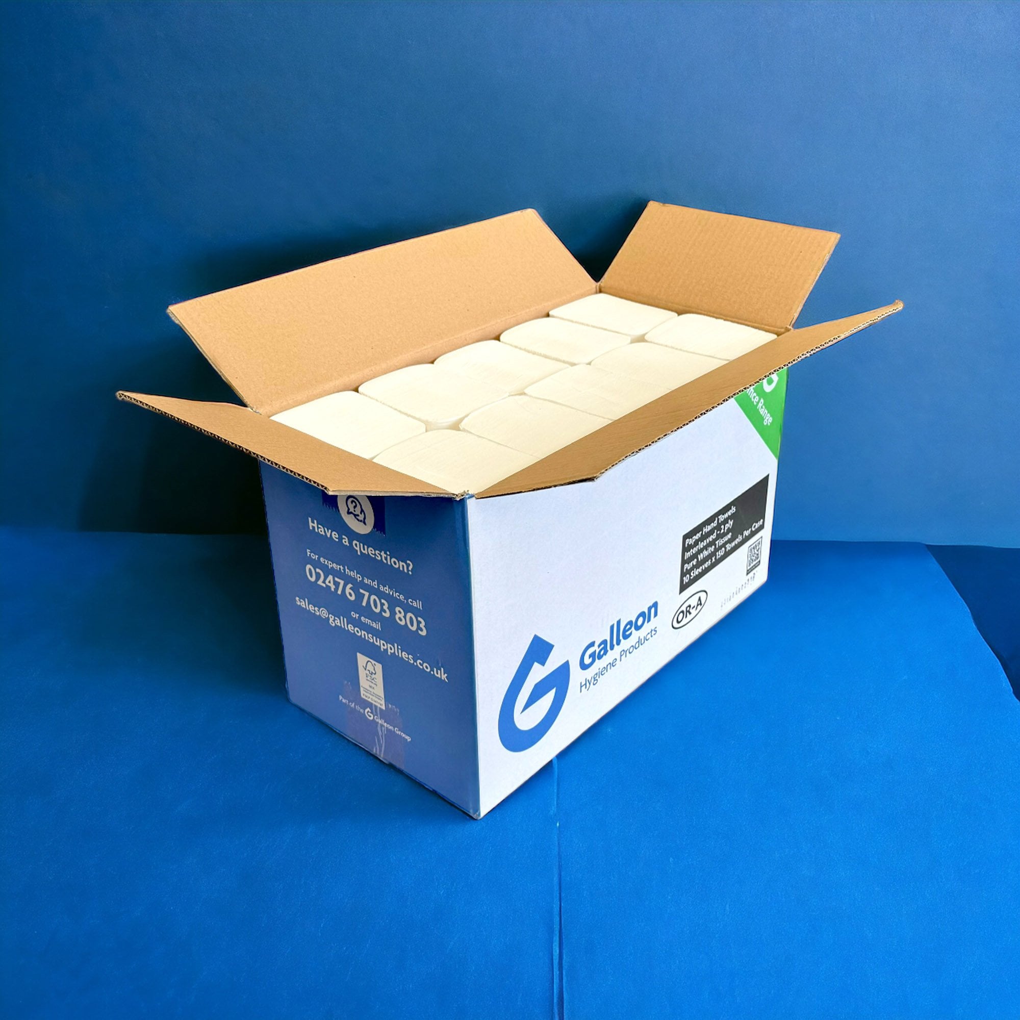 2 Ply - White - Interleaved - Paper Towels