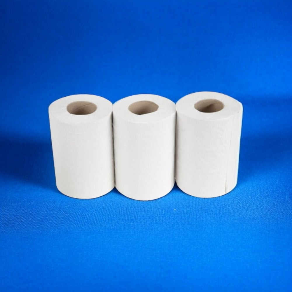 2 Ply White Mini Centrefeed Rolls