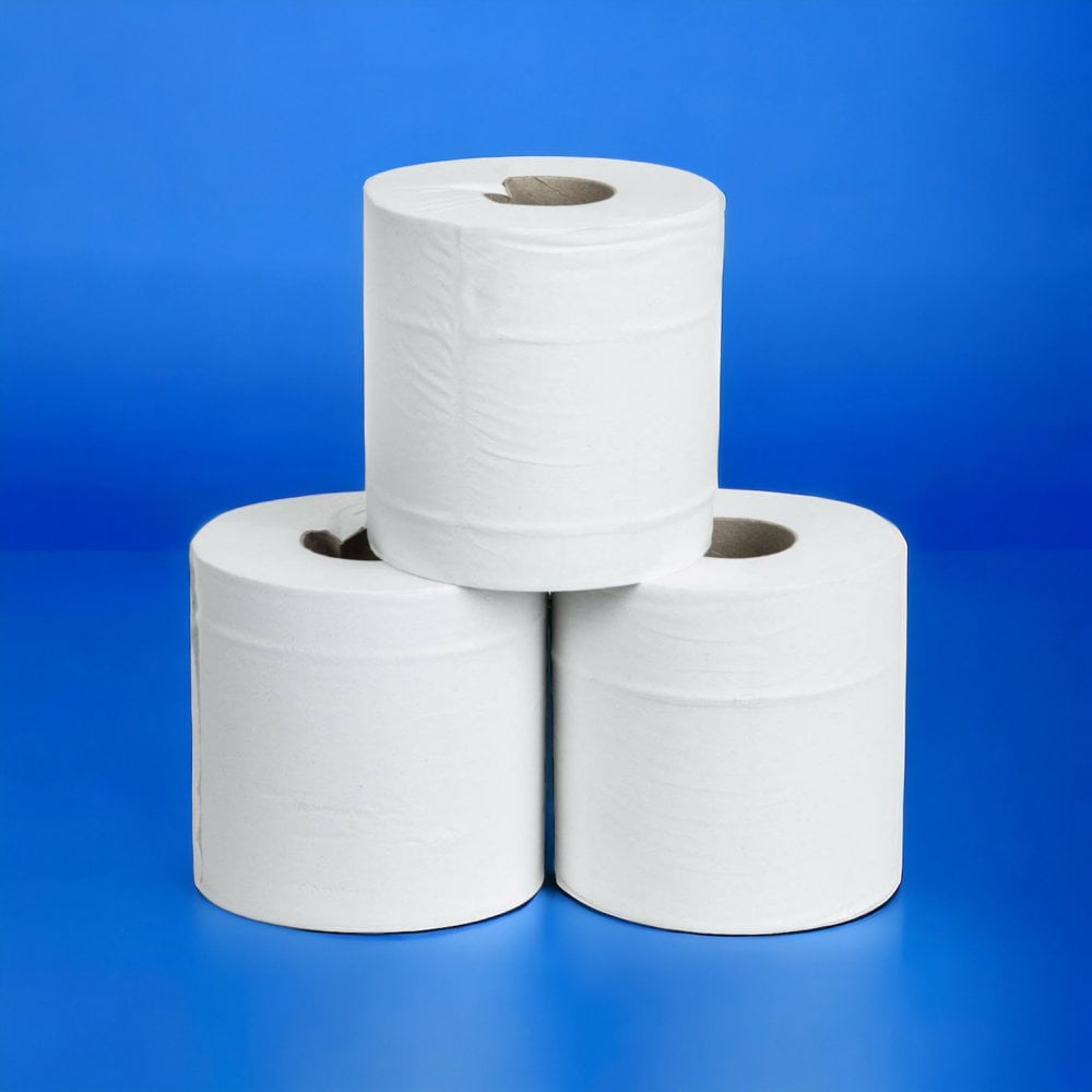 2 Ply White Centrefeed Rolls
