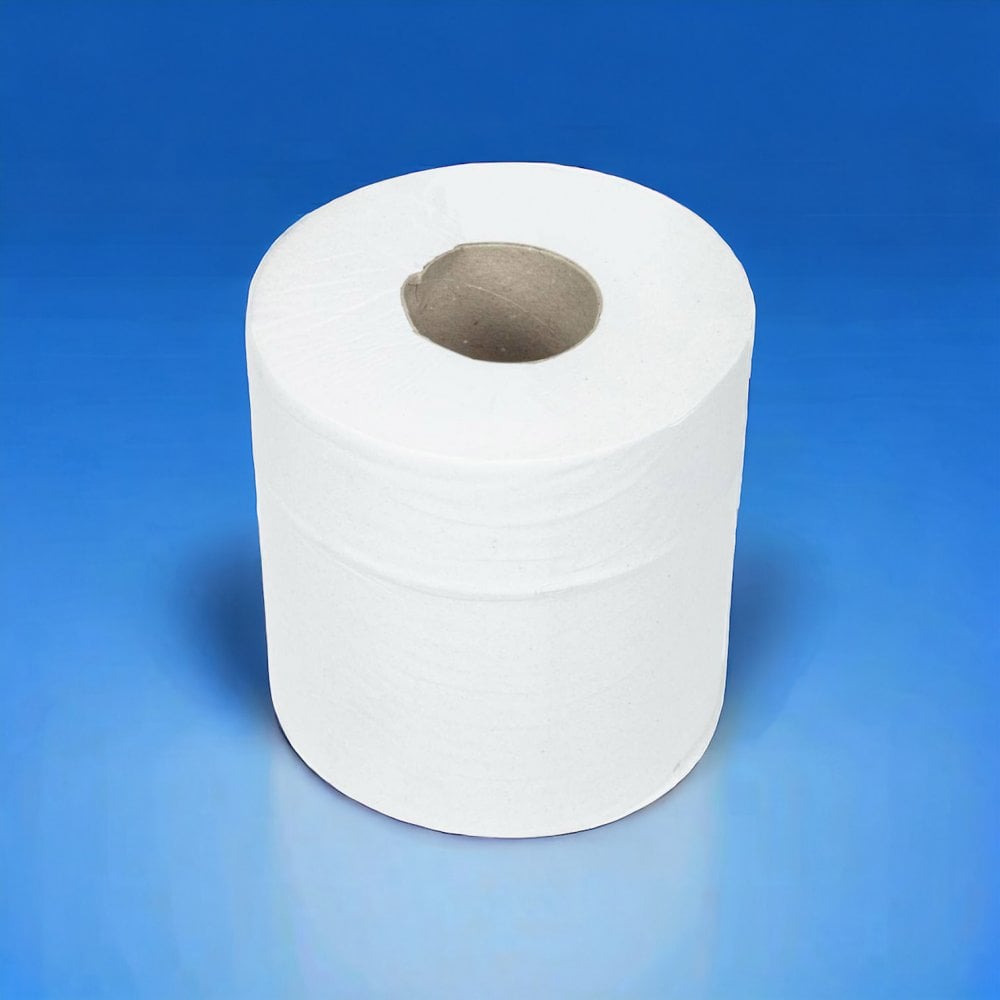2 Ply White Centrefeed Rolls