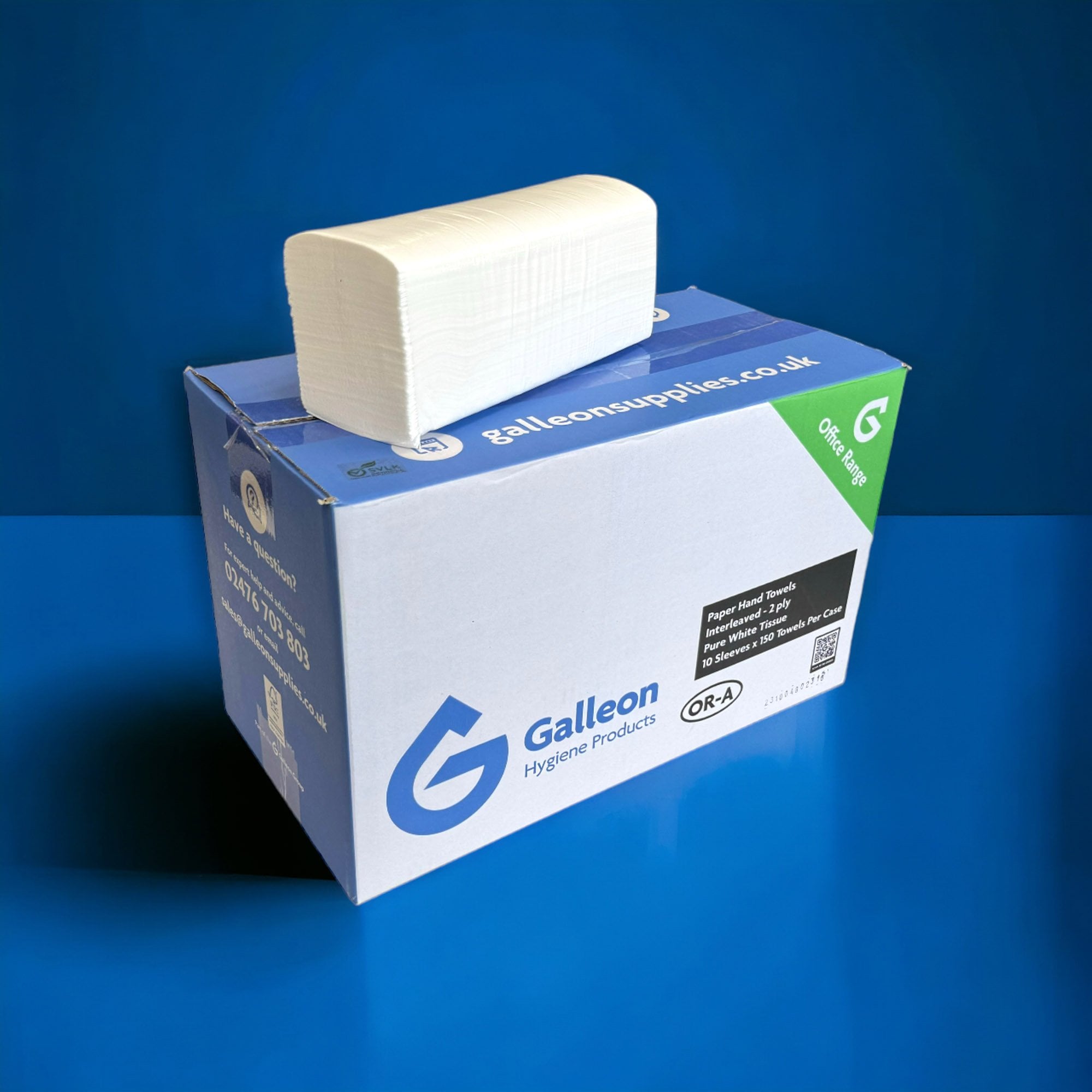 White 2 Ply - Interleaved - Paper Towels - Pallet | 96 Cases