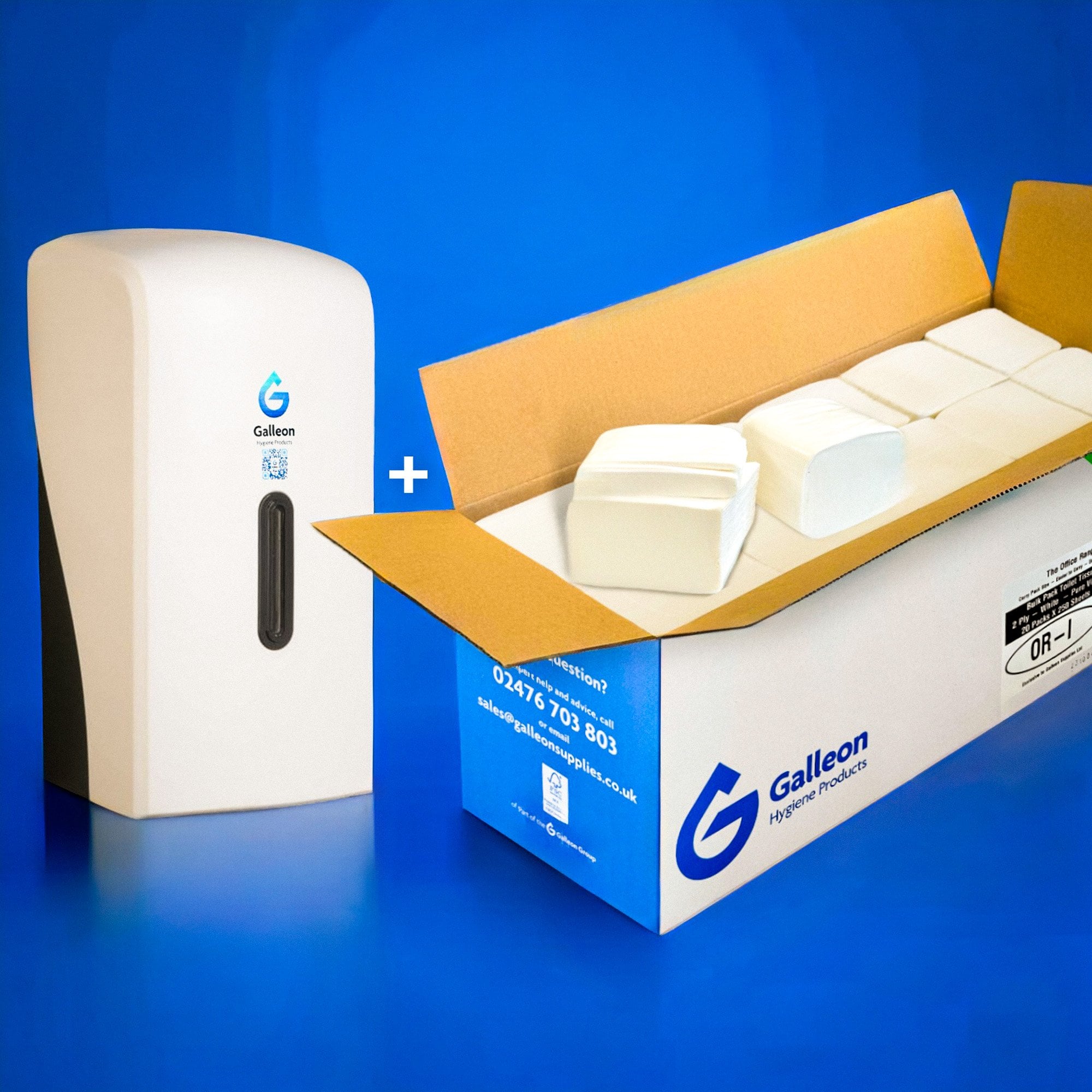 Bulk Pack Toilet Tissue Starter Kit