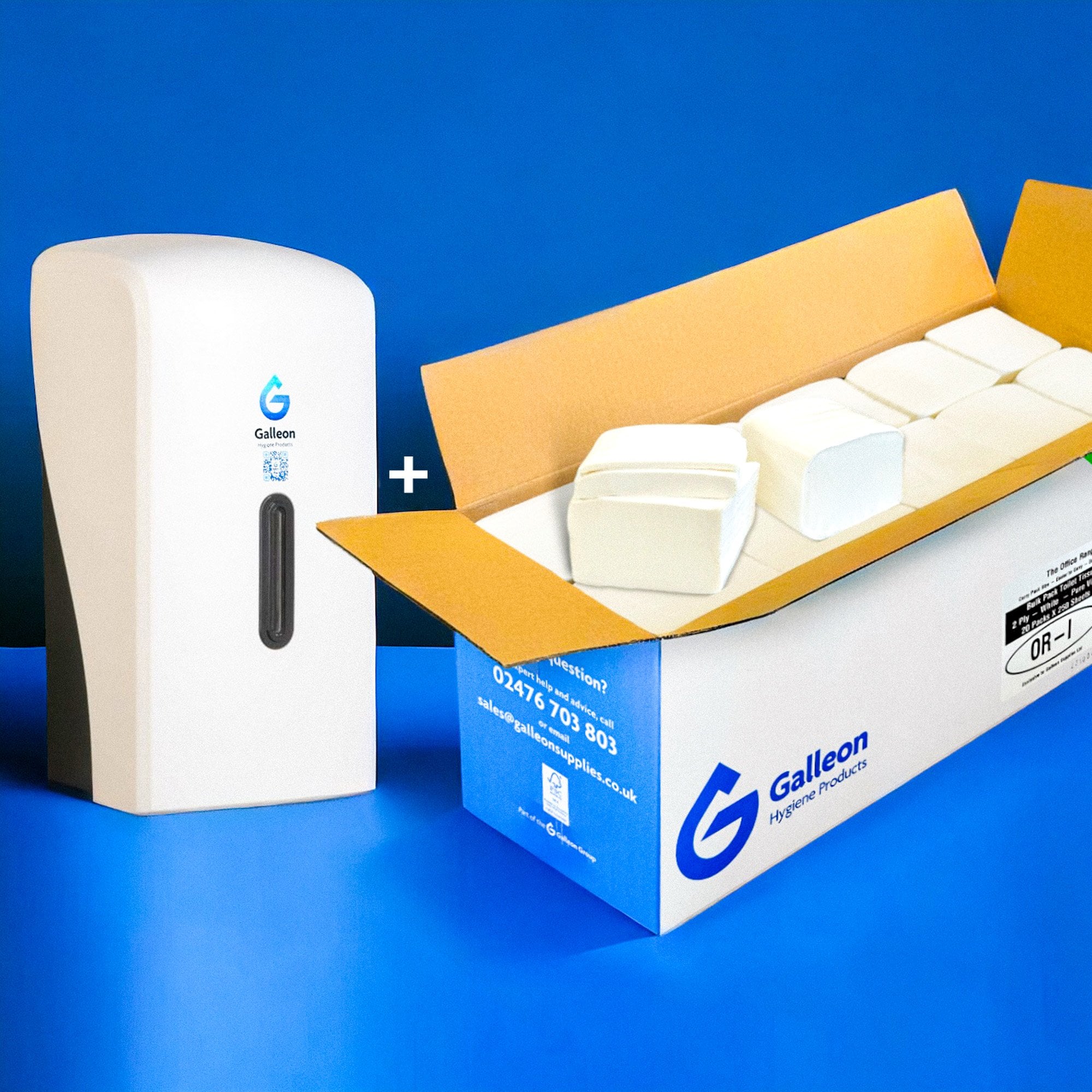 Bulk Pack Toilet Tissue Starter Kit