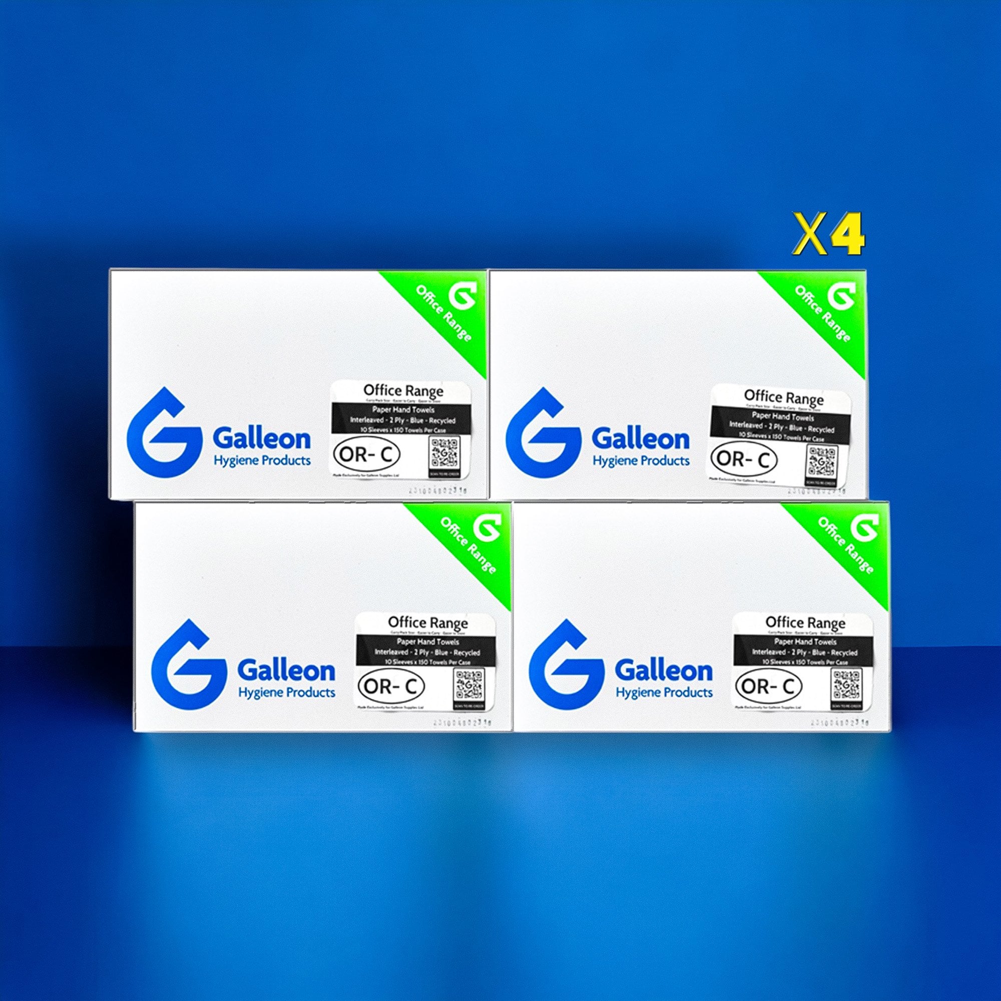 2 Ply - Blue - Interleaved - Paper Towels