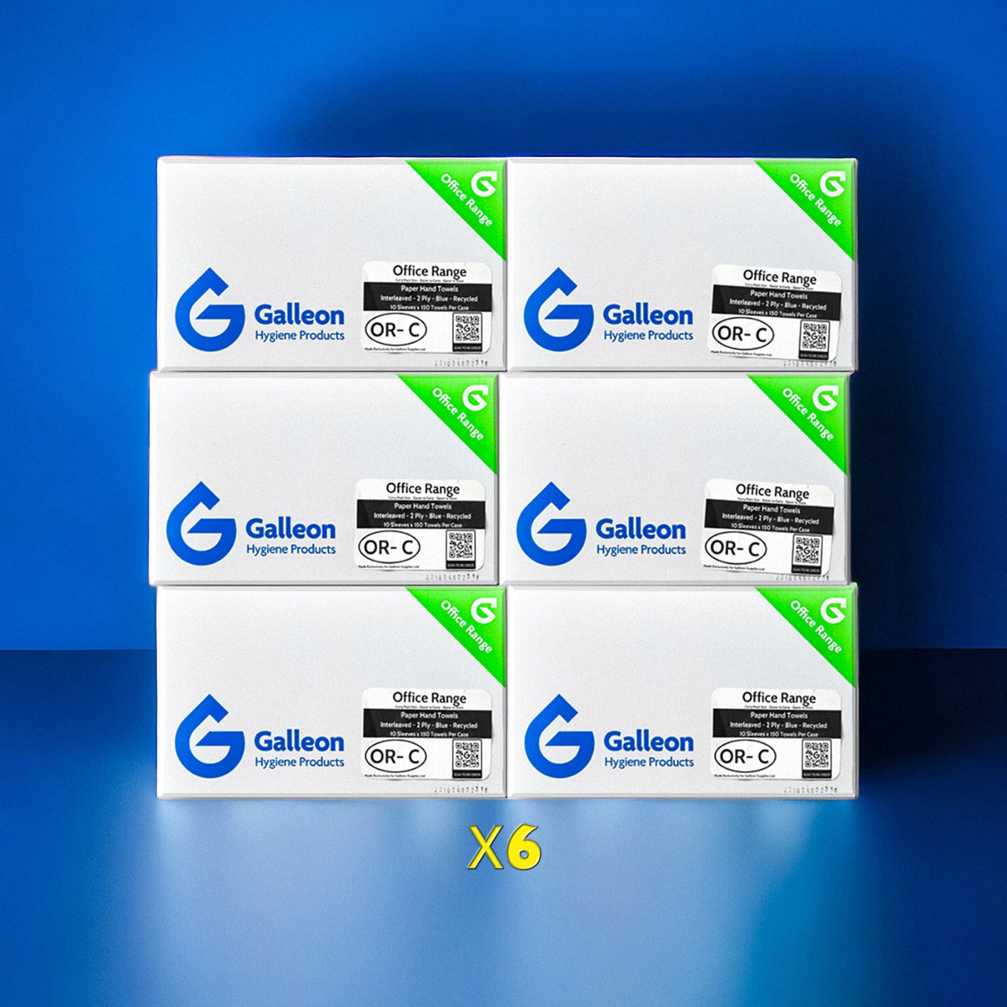 2 Ply - Blue - Interleaved - Paper Towels