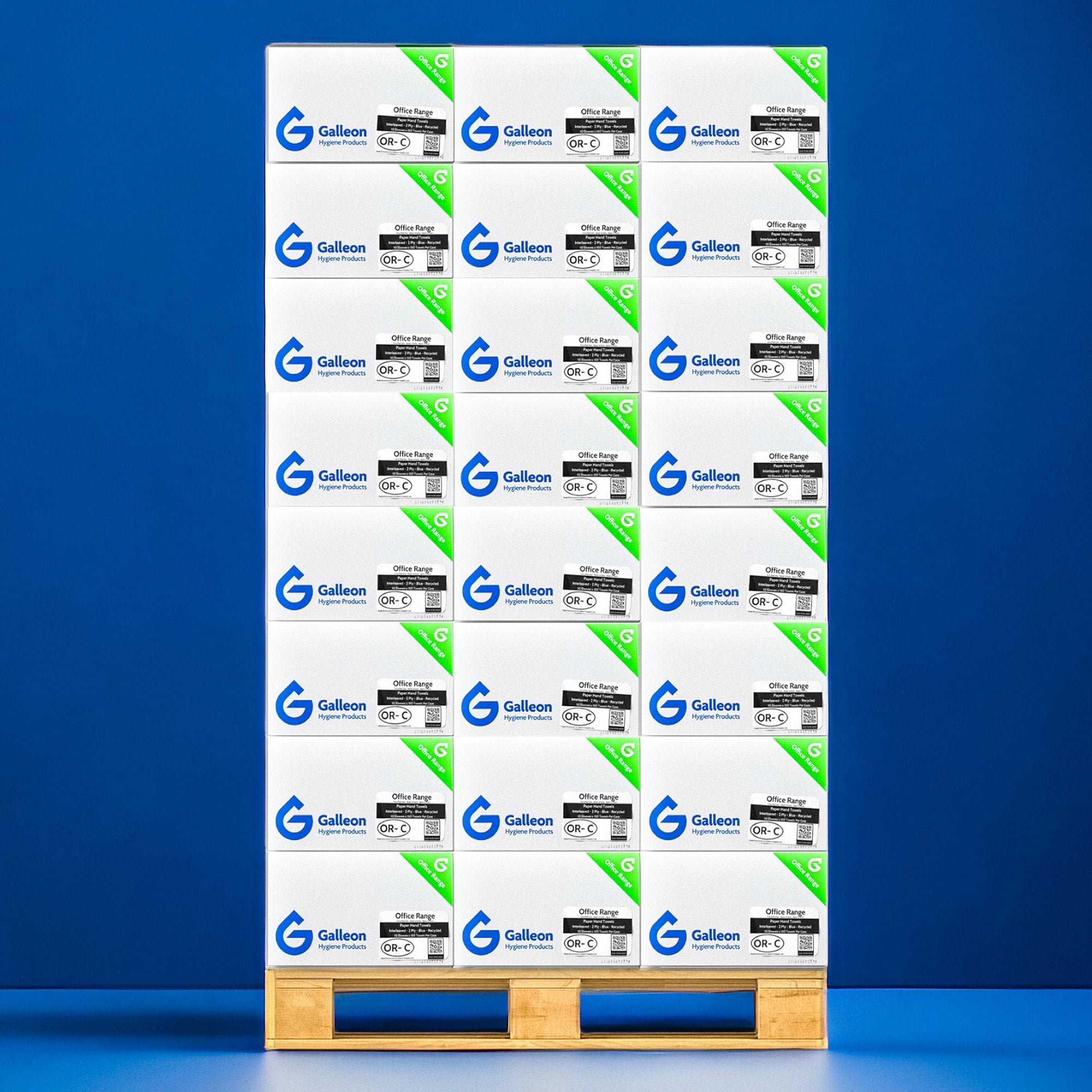 2 Ply - Blue - Interleaved - Paper Towels