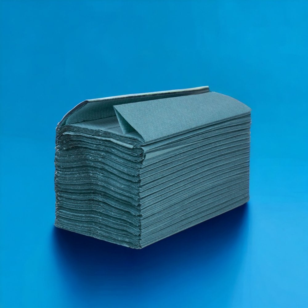 1 Ply - Blue - C-Fold - Paper Hand Towels