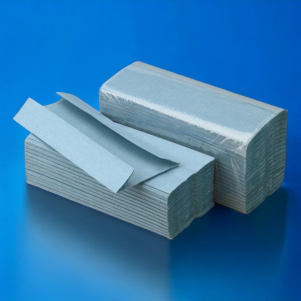 Blue 1 Ply - C-Fold - Paper Hand Towels Pallet | 90 Cases