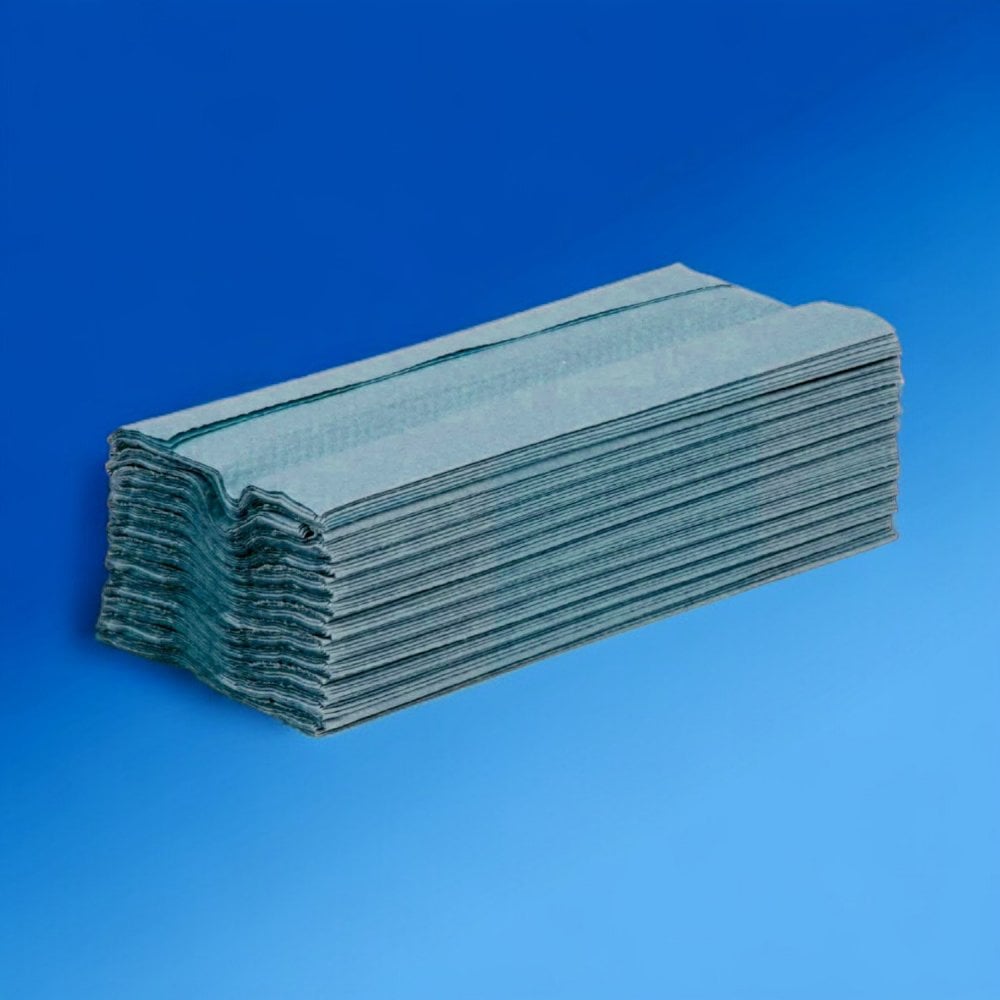 Blue 1 Ply - C-Fold - Paper Hand Towels Pallet | 90 Cases