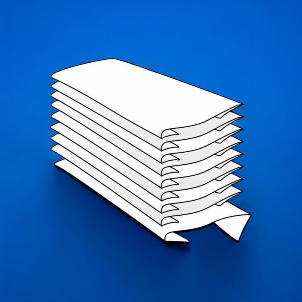 1 Ply - Blue - C-Fold - Paper Hand Towels | 4 Cases