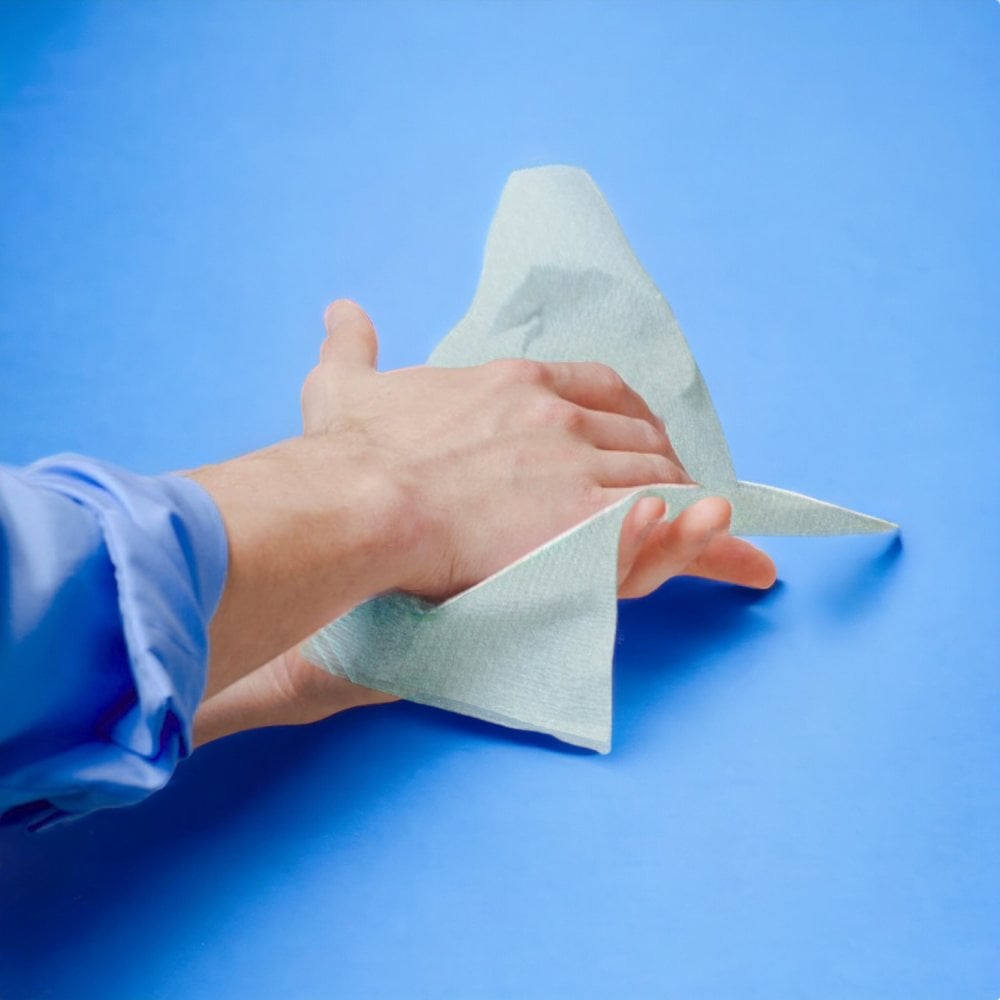 1 Ply - Blue - C-Fold - Paper Hand Towels | 4 Cases