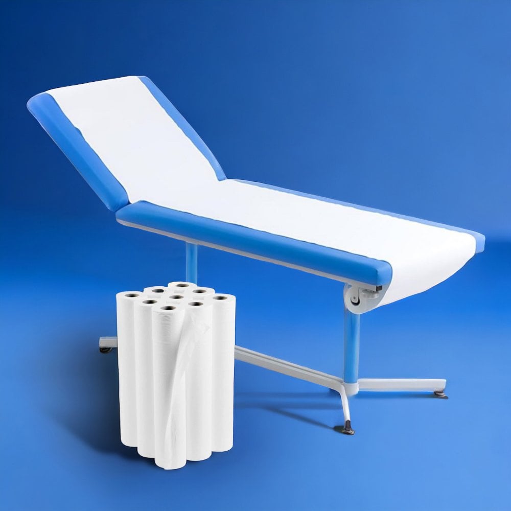 2 Ply White Couch Rolls