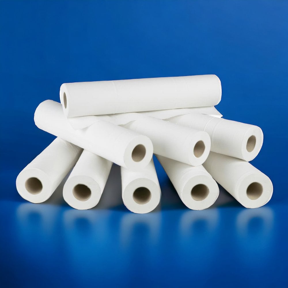 2 Ply White Couch Rolls Pallet | 60 Cases