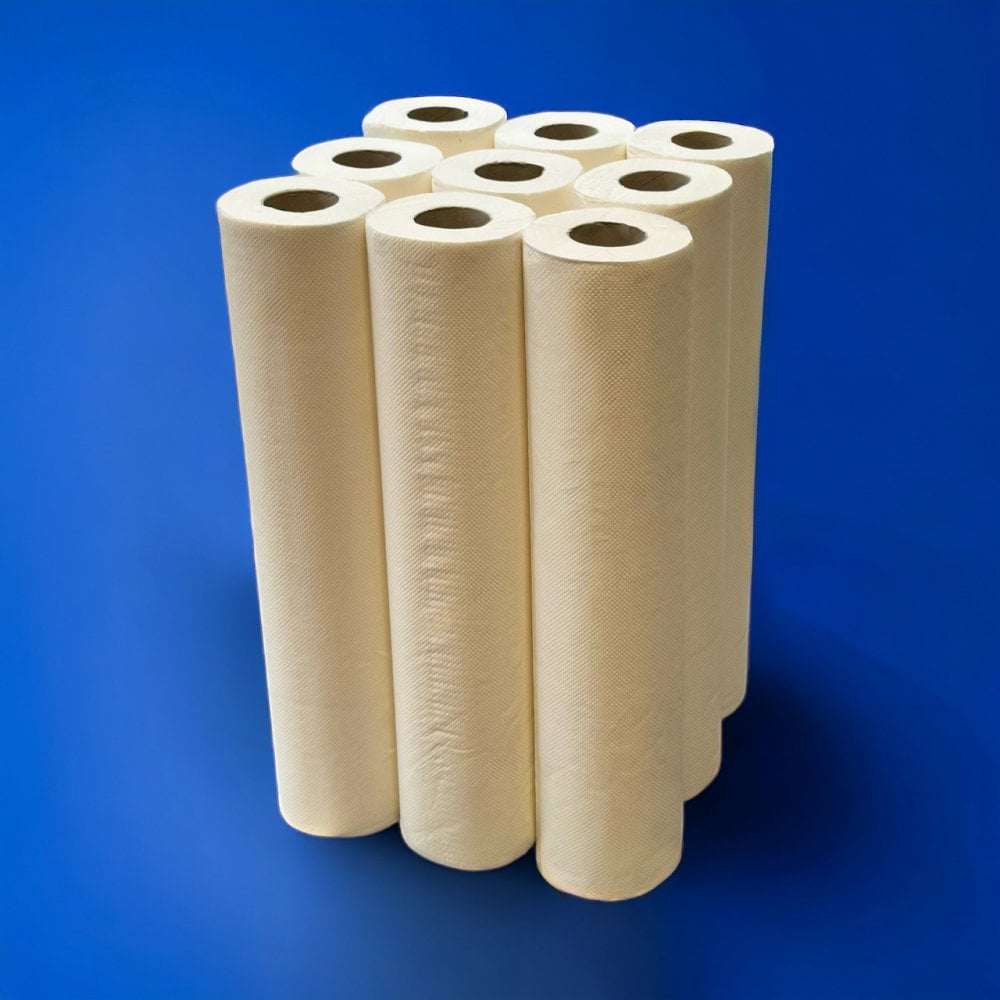Embossed 2 Ply White Couch Rolls | 2 Cases