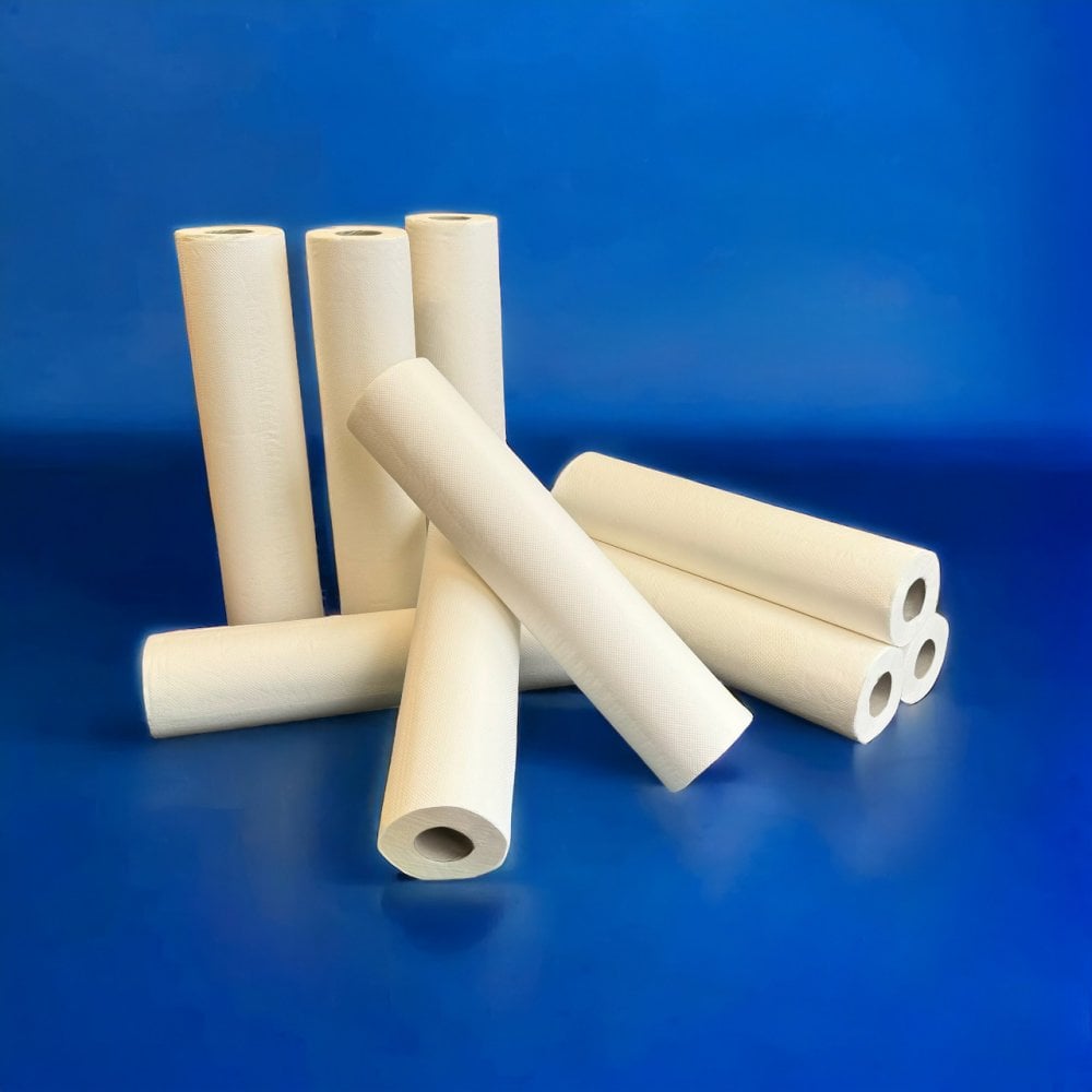 Embossed 2 Ply White Couch Rolls | 2 Cases