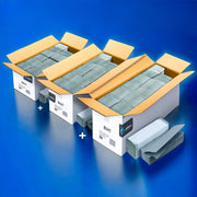 Blue - V-Fold - Paper Hand Towels | 3 Cases