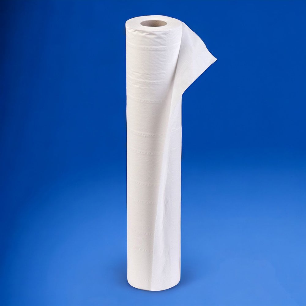 Recycled 2 Ply White Couch Rolls