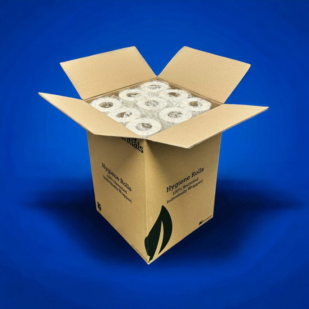 Recycled 2 Ply White Couch Rolls