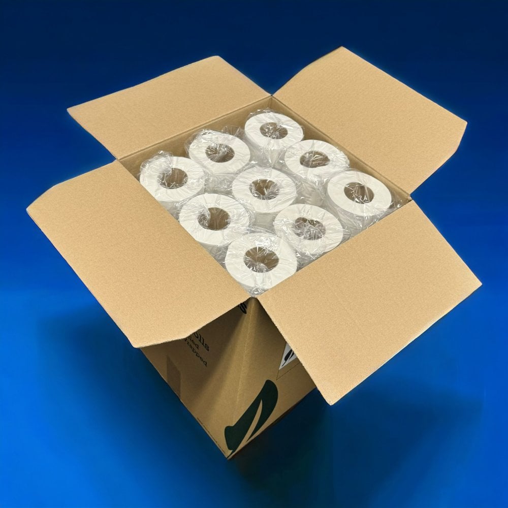 Recycled 2 Ply White Couch Rolls