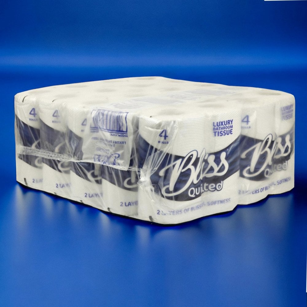 2ply Quilted Toilet Rolls - Pallet Offer | 60 Cases