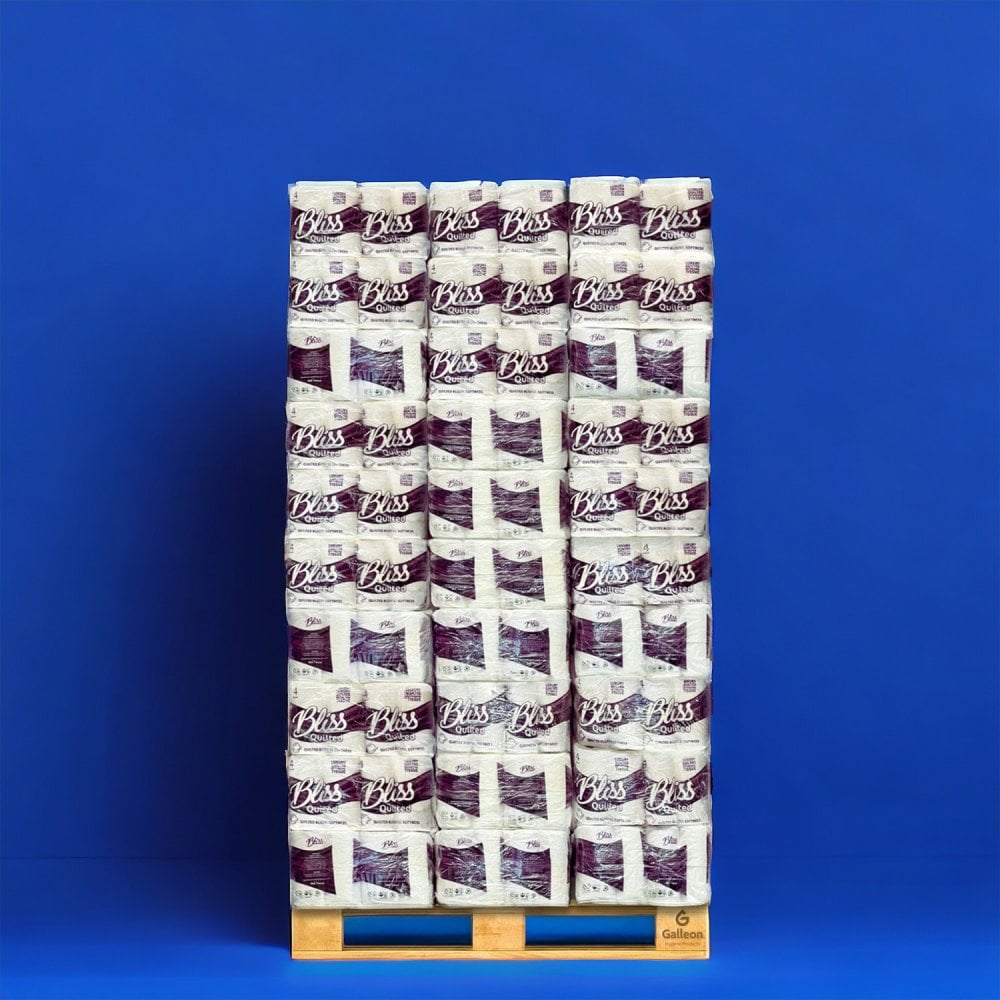 3ply Quilted Toilet Rolls - Pallet | 60 Cases