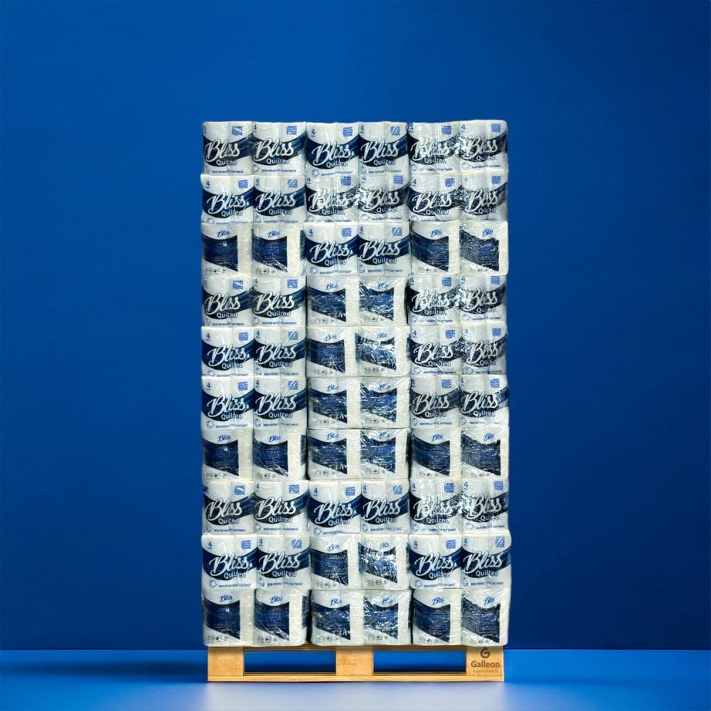 2ply Quilted Toilet Rolls - Pallet Offer | 60 Cases