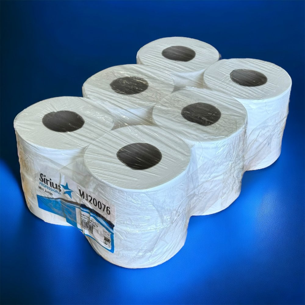 Mini Jumbo Toilet Rolls - 2 Ply - 3" Core - Pallet | 66 Cases