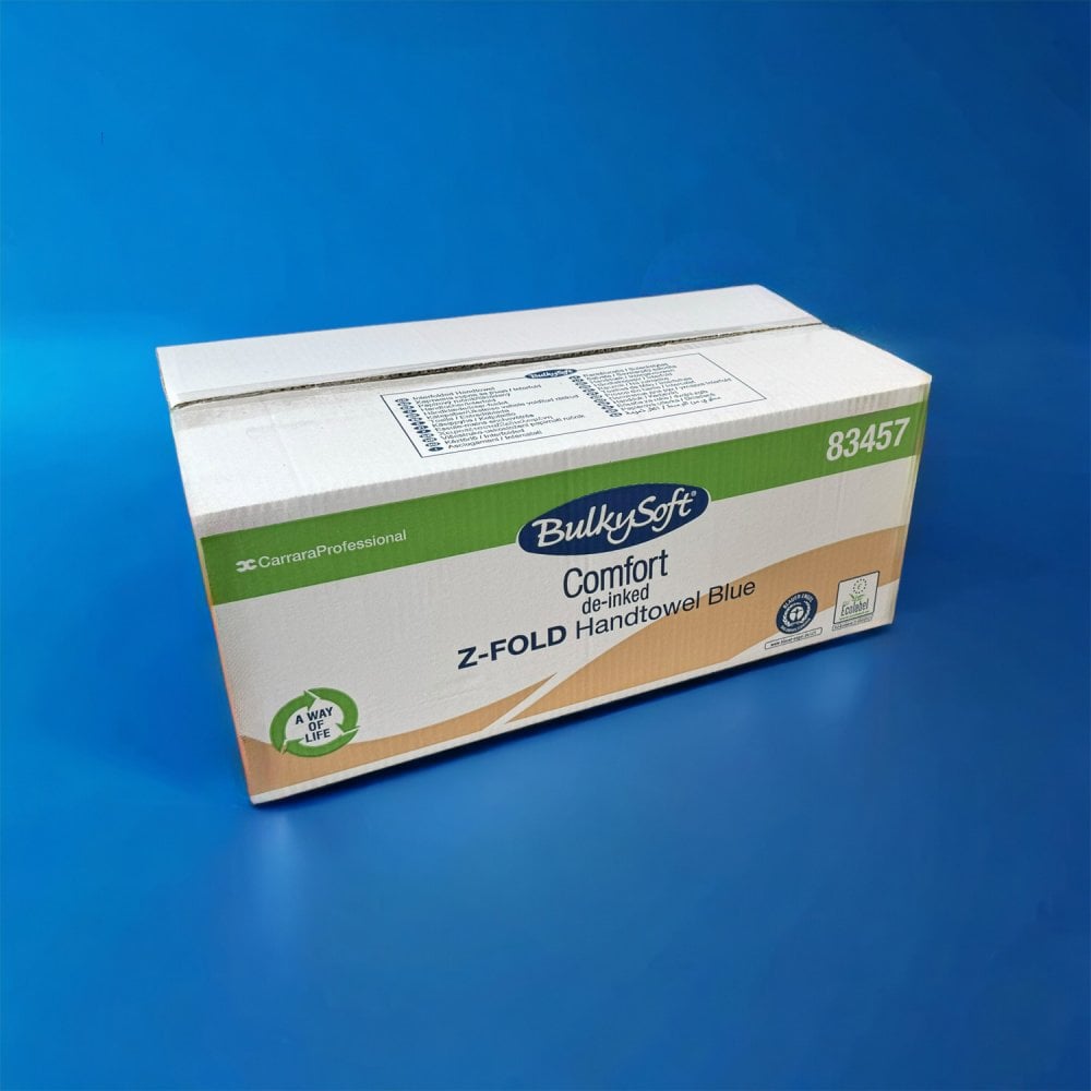 2 Ply - Blue - Interleaved - Paper Towels Pallet | 48 Cases