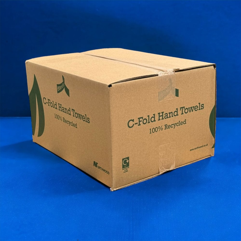 1 Ply - Green - C-Fold - Paper Hand Towels - Pallet | 90 Cases