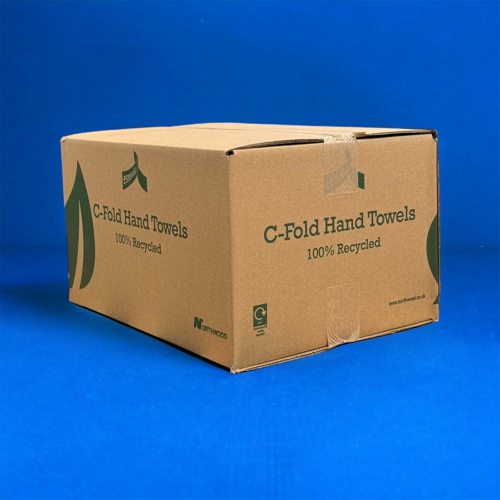 1 Ply - Green - C-Fold - Paper Hand Towels - Pallet | 90 Cases