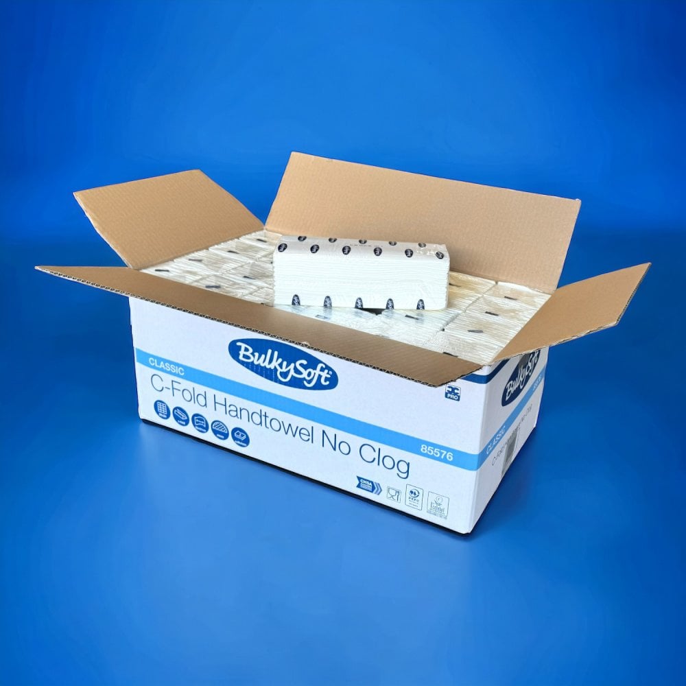 C-Fold - Flushable Paper Hand Towels - Pallet | 48 Cases